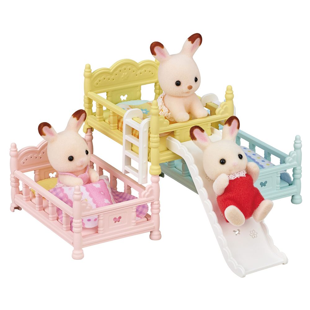 Calico Critters - Calico Critters Triple Bunk Beds - Collectibles