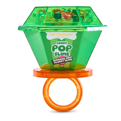 FAO Schwarz - Candy Pop Slime – Diamond Drip Glossy Slime - Creativity