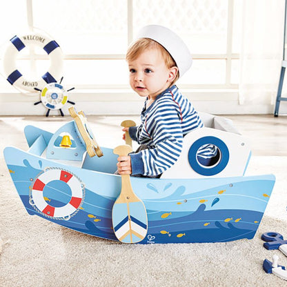 Hape - Captains Rocking Boat - Infants