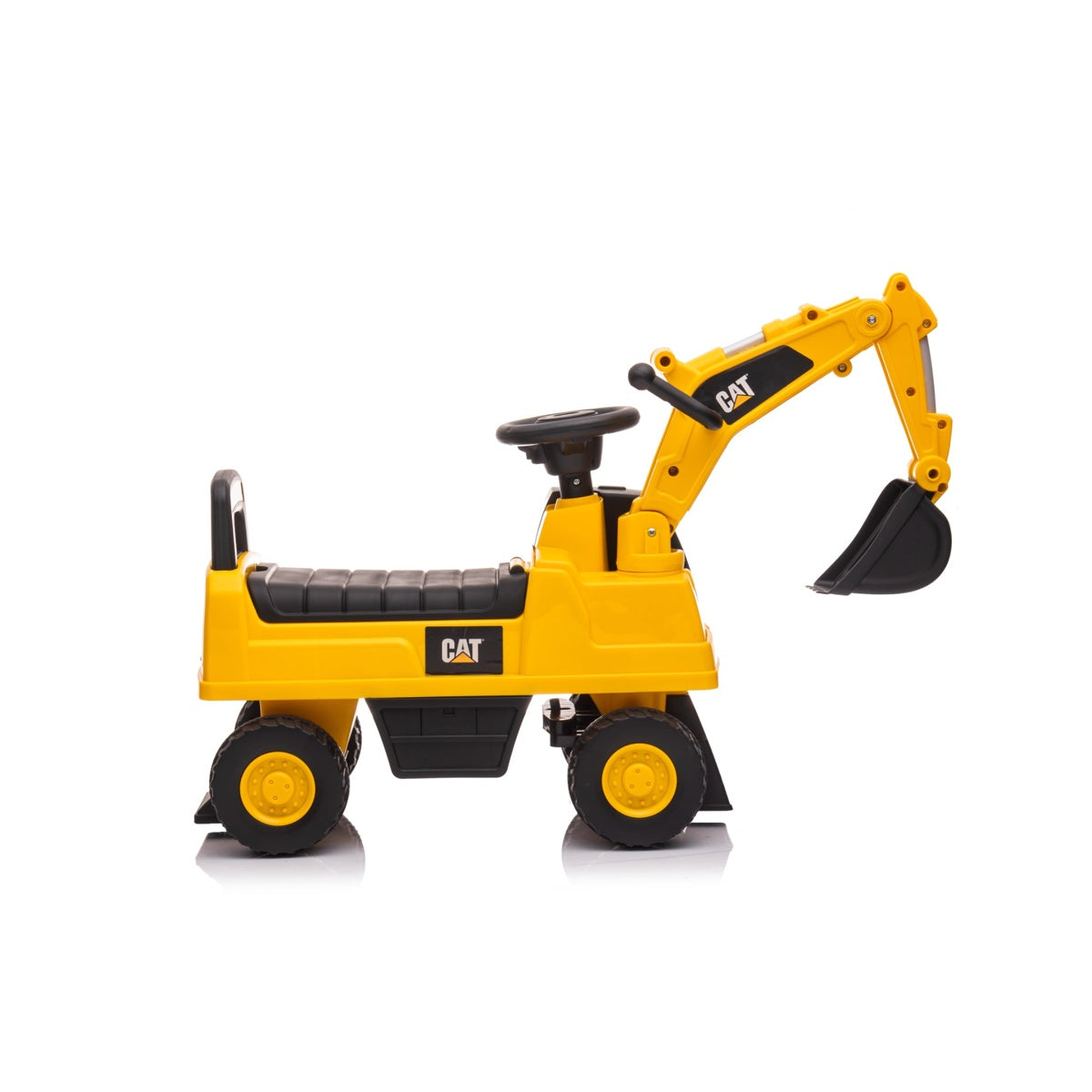 Best Ride on Cars - Cat Excavator Push Car - Outdoor
