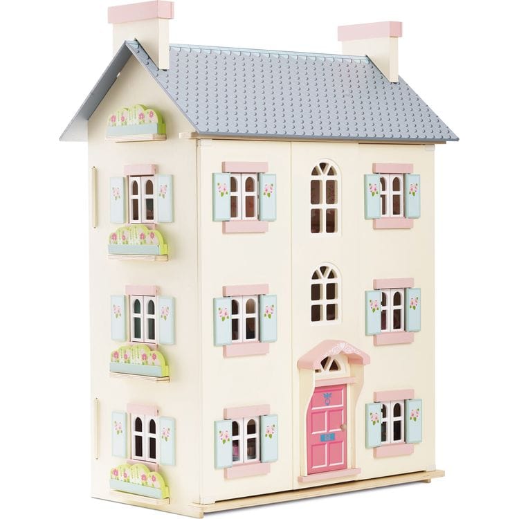 Le Toy Van - Cherry Tree Hall Wooden Dollhouse - Preschool