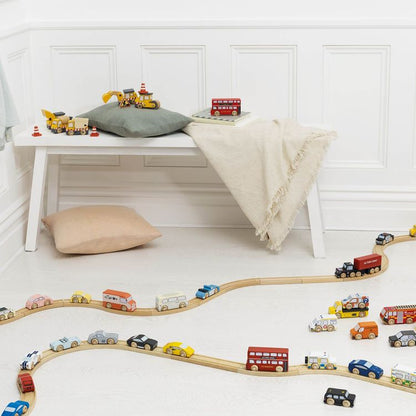Le Toy Van - Classic Wooden Sports Cars - 7 Pieces - Preschool