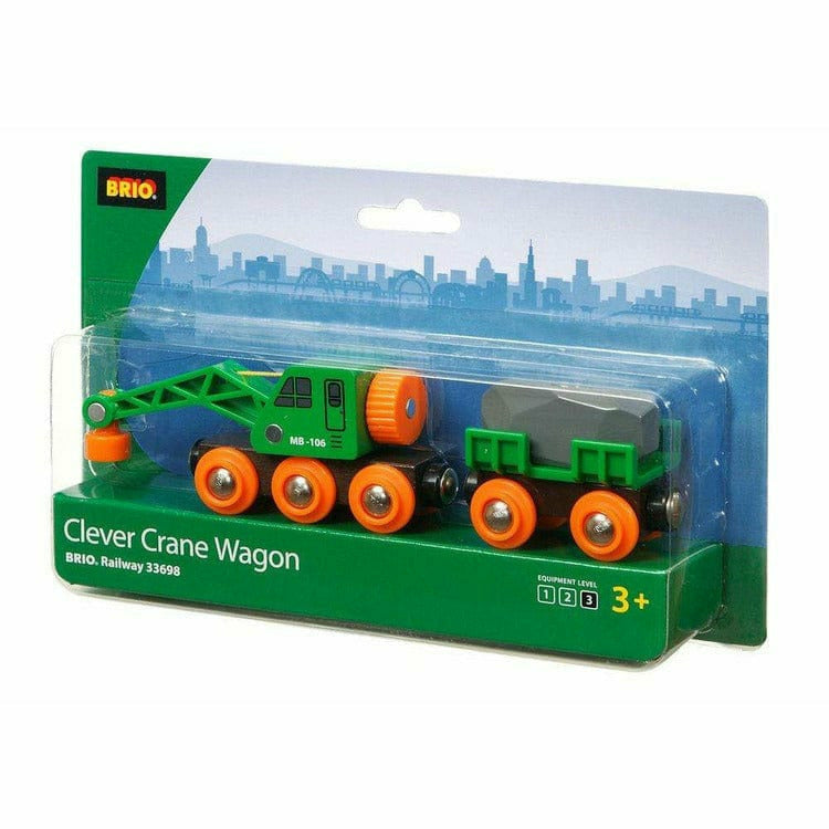 Brio - Clever Crane Wagon - Preschool