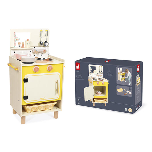 Janod - Cottage Chic Compact Cooker Kitchen - Preschool