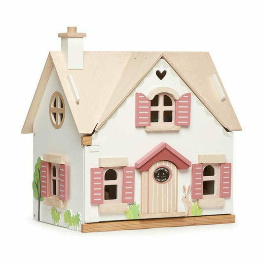 Tender Leaf Toys - Cottontail Cottage Dollhouse - Preschool