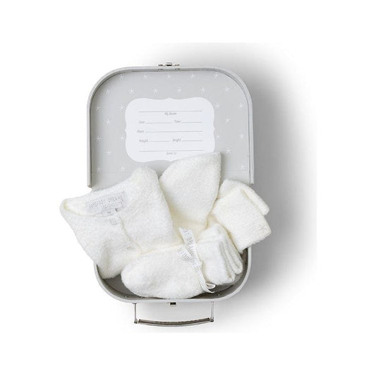 Barefoot Dreams - Cozychic Lite Classic Newborn Set - Pearl - Infants