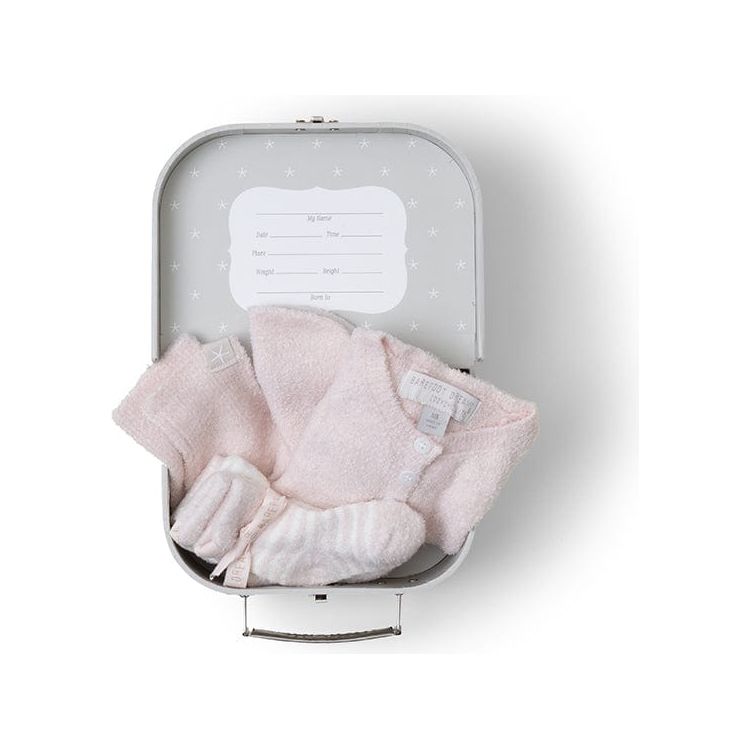 Barefoot Dreams - Cozychic Lite Girls Heirloom Newborn Set - Pink - Infants