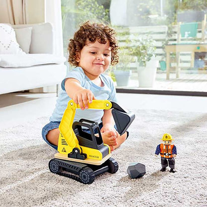 Hape - Dig 'n Dump Excavator - Vehicles