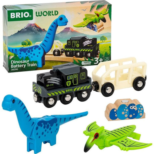 Brio - Dinosaur Battery Train - Preschool
