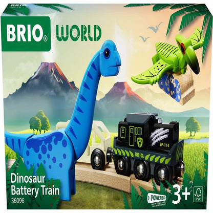 Brio - Dinosaur Battery Train - Preschool