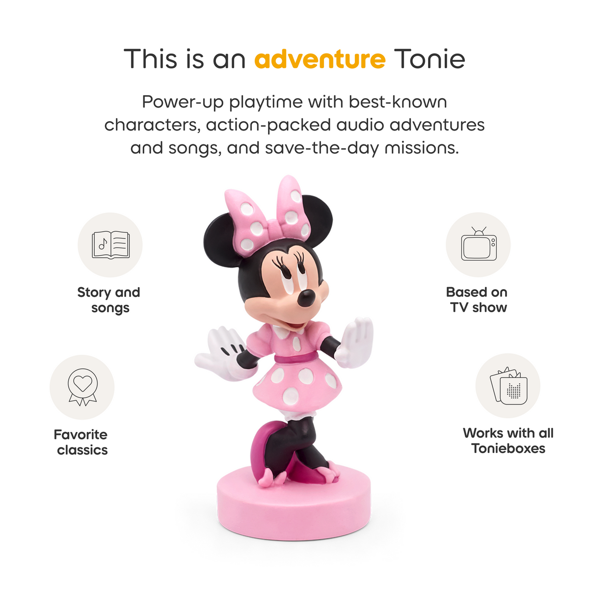 Tonies - Disney Minnie Mouse Tonie - Electronics