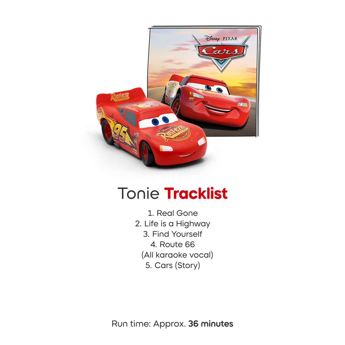 Tonies - Disney & Pixar Cars: Lightning McQueen Tonie - Electronics
