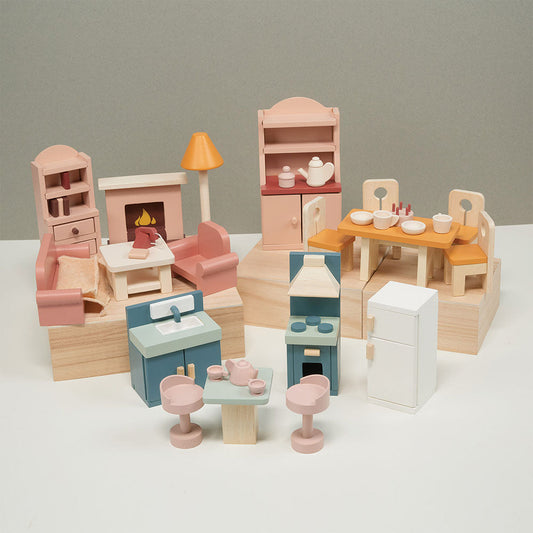 Mentari - Dollhouse Downstairs Furniture Bundle - Dolls