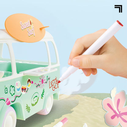Sharper Image - Doodle Sweets Shop Customizable RC Van - Vehicles