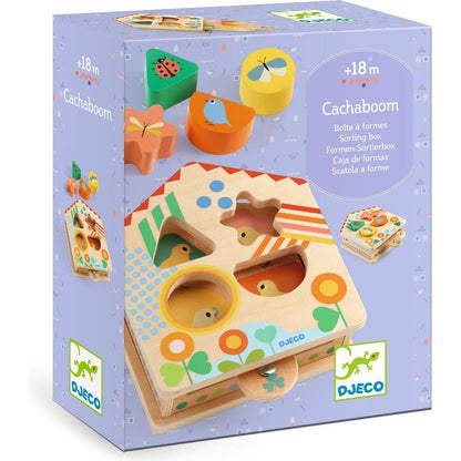 Djeco - EL: Cachaboom Shape Sorter - Preschool