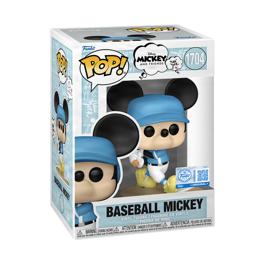 Funko - Exclusive Pop! Mickey Mouse - Baseball - World of Funko