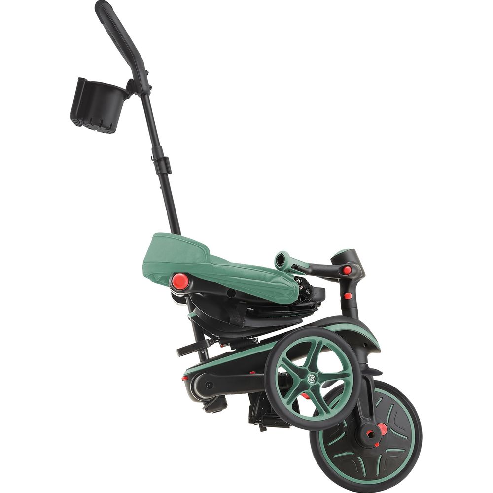 Globber - Explorer Foldable Trike 4 in 1 - Olive - Outdoor