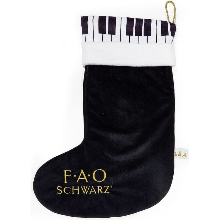 Bunnies By The Bay - FAO Schwarz Piano Stocking - Holiday