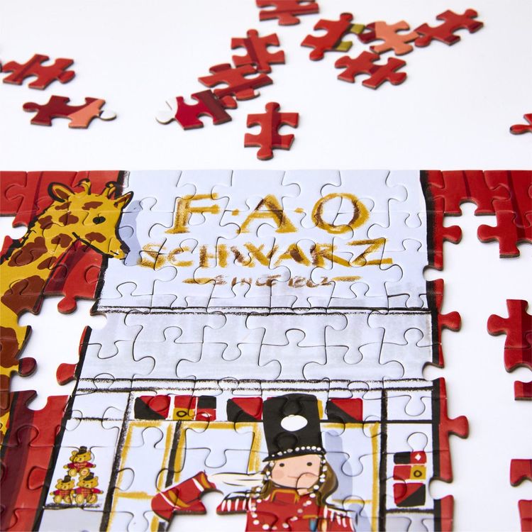 FAO Schwarz - FAO Schwarz Twinkling Toyland 500 Piece Puzzle - Souvenirs