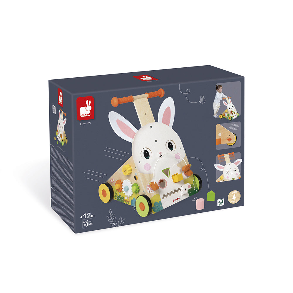 Janod - Farm Multi-Activity Baby Walker - Infants