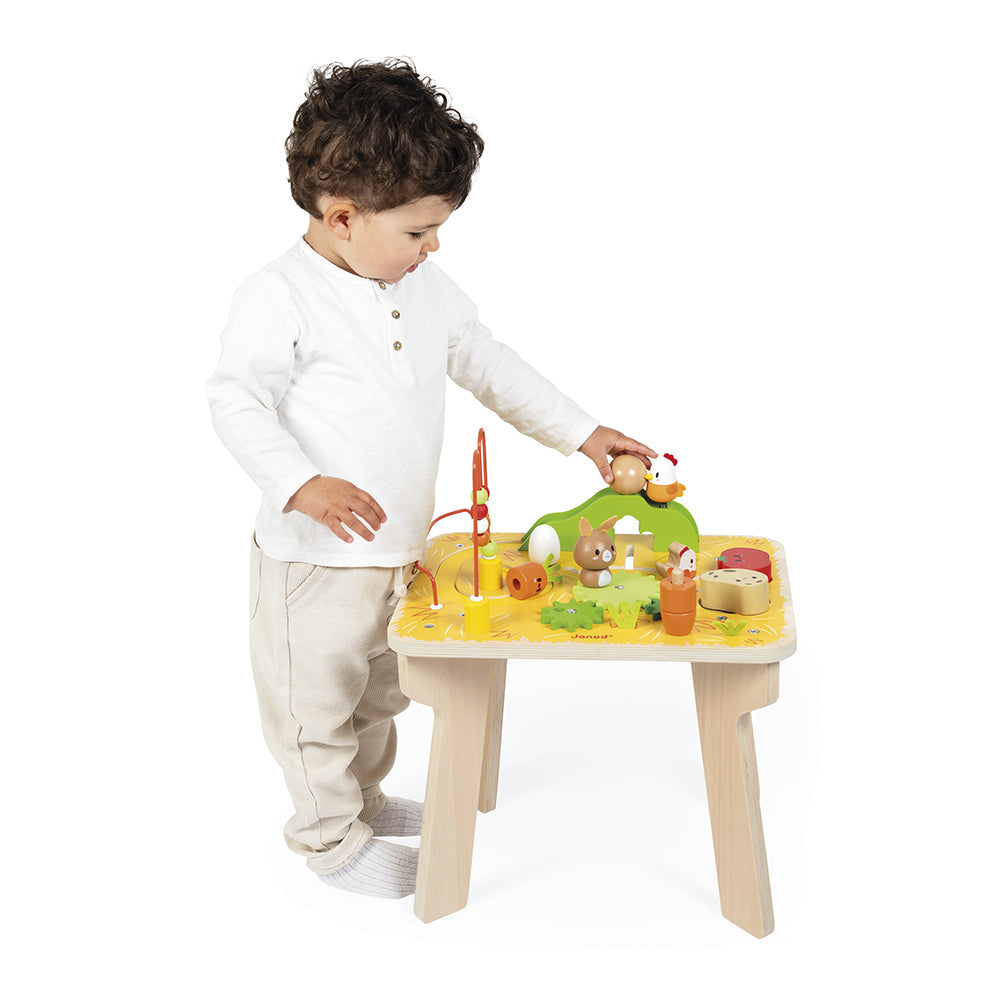 Janod - Farm Multi-Activity Table - Infants
