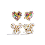 Minibar by BaubleBar - Feeling Cute Kids' Clip-On Earring Set - Multi - Trend Accessories