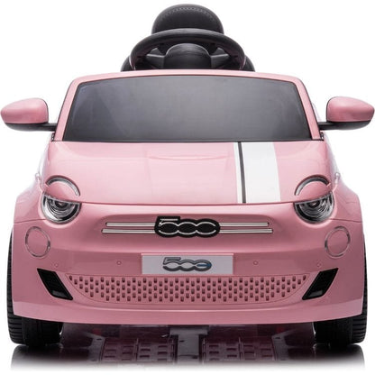 Best Ride on Cars - Fiat 500 12V Ride On Car - Pink - Outdoor