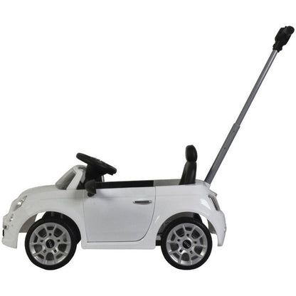Best Ride on Cars - Fiat Push Car - White - Outdoor