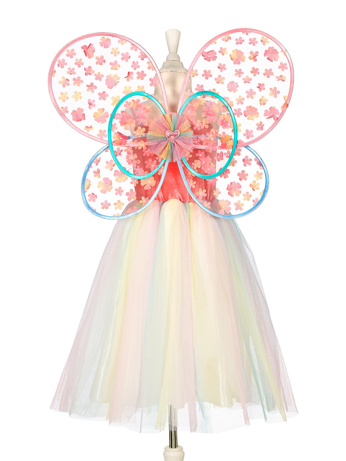 Souza - Flora Dress & Wings Set (Green) - 3-4 Years - Dress up