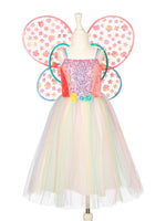 Souza - Flora Dress & Wings Set (Green) - 5-7 Years - Dress up