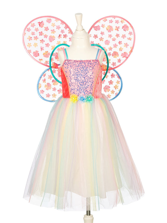 Souza - Flora Dress & Wings Set (Green) - 8-10 Years - Dress up
