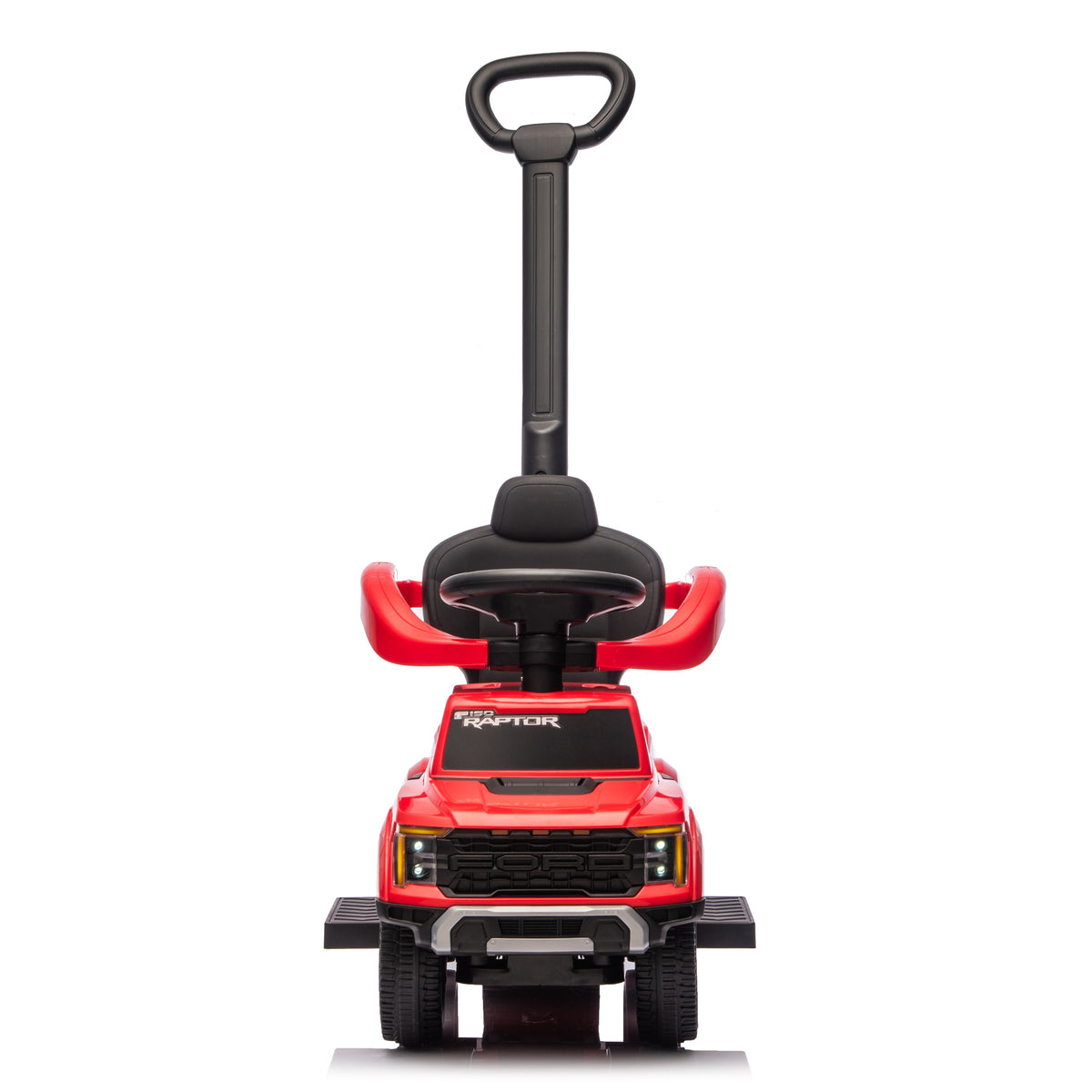 Freddo - Ford Raptor 3-in-1 Push Ride On Toy Car - Red - Outdoor