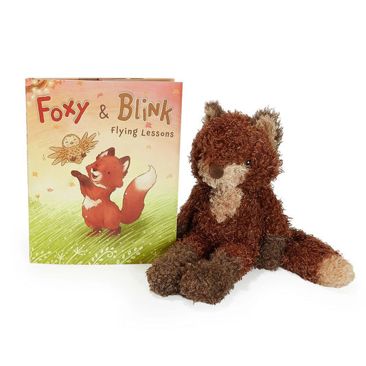 Bunnies By The Bay - Foxy Plush & Flying Lessons Book Bundle - Infants