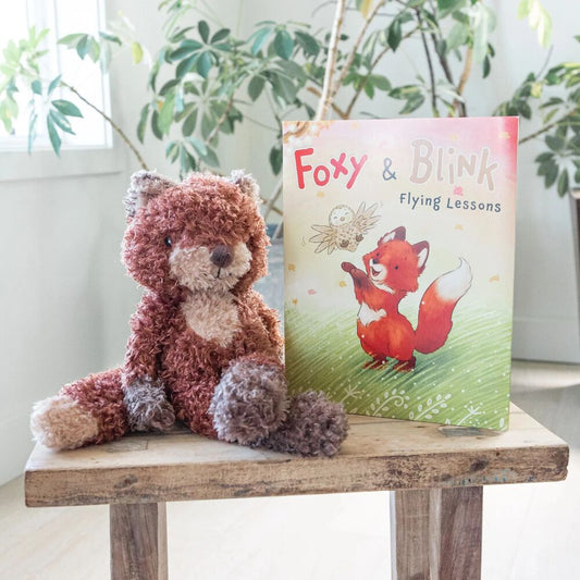 Bunnies By The Bay - Foxy Plush & Flying Lessons Book Bundle - Infants