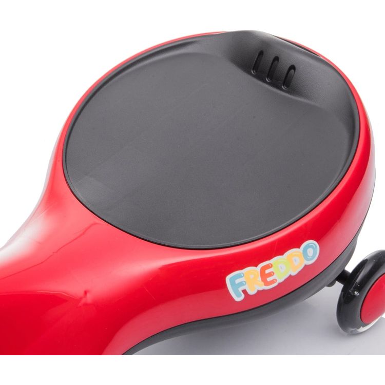 Freddo - Freddo Toys Swing Car with Flashing Wheels - Red - Outdoor