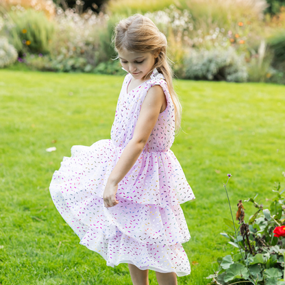 Great Pretenders - Funfetti Dress - Size 7-8 Years - Dress up