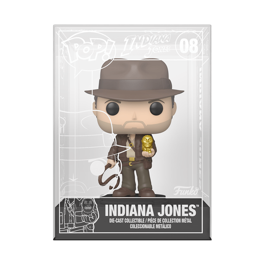 Funko - Funko POP! Die-Cast Indiana Jones with Idol - World of Funko