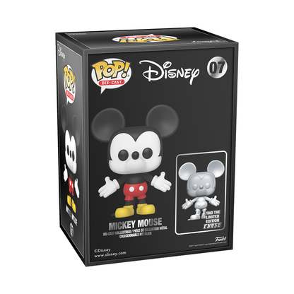 Funko - Funko POP! Disney Die-Cast Mickey Mouse - World of Funko