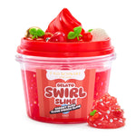 FAO Schwarz - Gelato Swirl Slime – Cherry Bliss Clear Bingsu Slime - Creativity