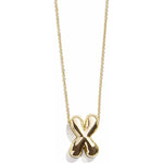 Minibar by BaubleBar - Gold Bubble Initial Necklace - X - Trend Accessories