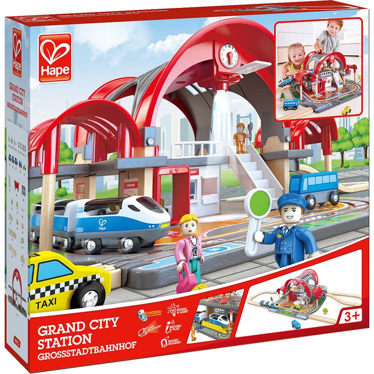 Hape - Grand City Station - Preschool