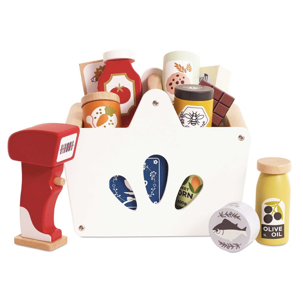 Le Toy Van - Groceries Set & Scanner - Preschool