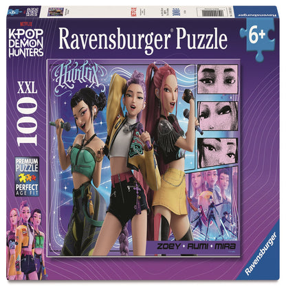 Ravensburger - Happy Fans, Happy Honmoon! K-Pop Demon Hunters 100 Piece Jigsaw Puzzle - Puzzles