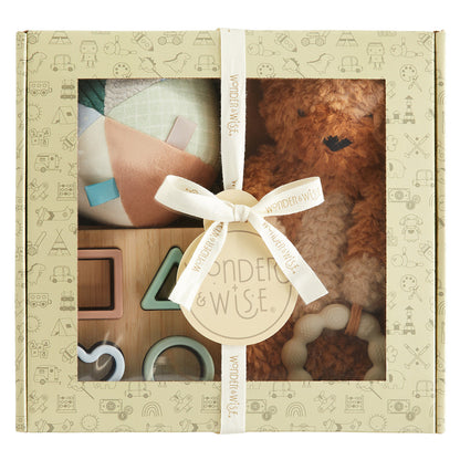 Wonder & Wise - Hello Baby 6-9 Month Gift Set - Infants