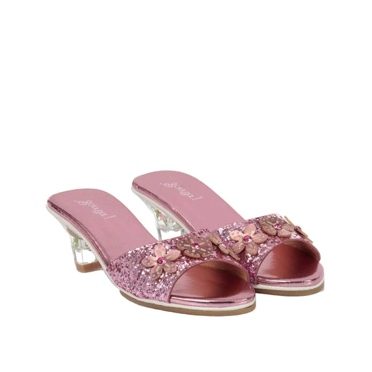 Souza - High-Heel Mariona Slipper (Pink) - Size 12-13 - Dress up