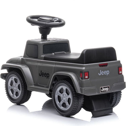 Freddo - Jeep Rubicon Foot to Floor Ride On - Grey - Outdoor