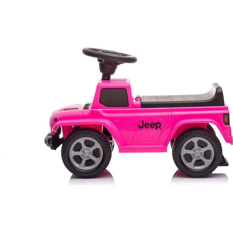 Freddo - Jeep Rubicon Foot to Floor Ride On - Pink - Outdoor