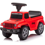 Freddo - Jeep Rubicon Foot to Floor Ride On - Red - Outdoor