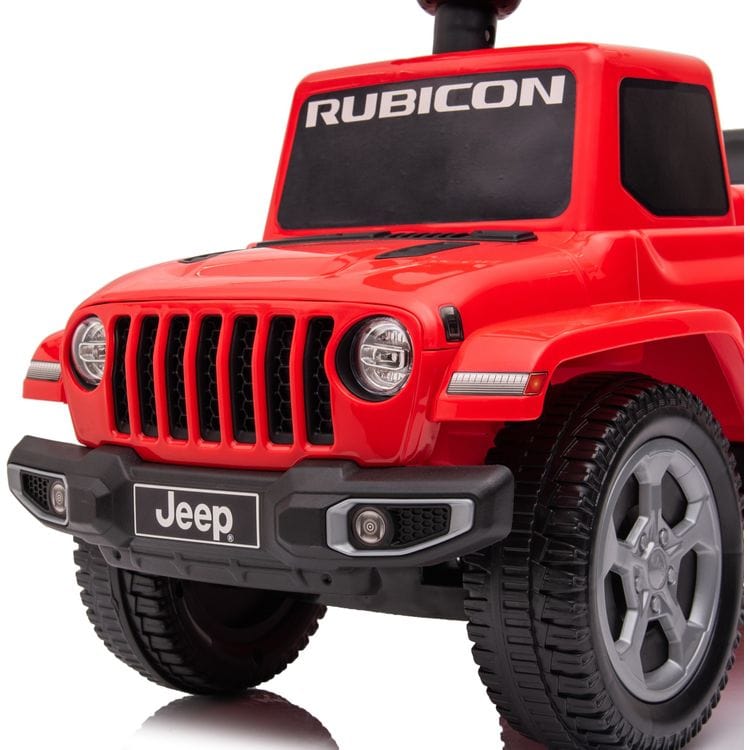 Freddo - Jeep Rubicon Foot to Floor Ride On - Red - Outdoor