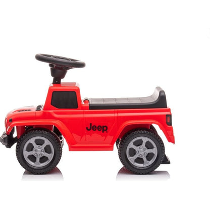Freddo - Jeep Rubicon Foot to Floor Ride On - Red - Outdoor